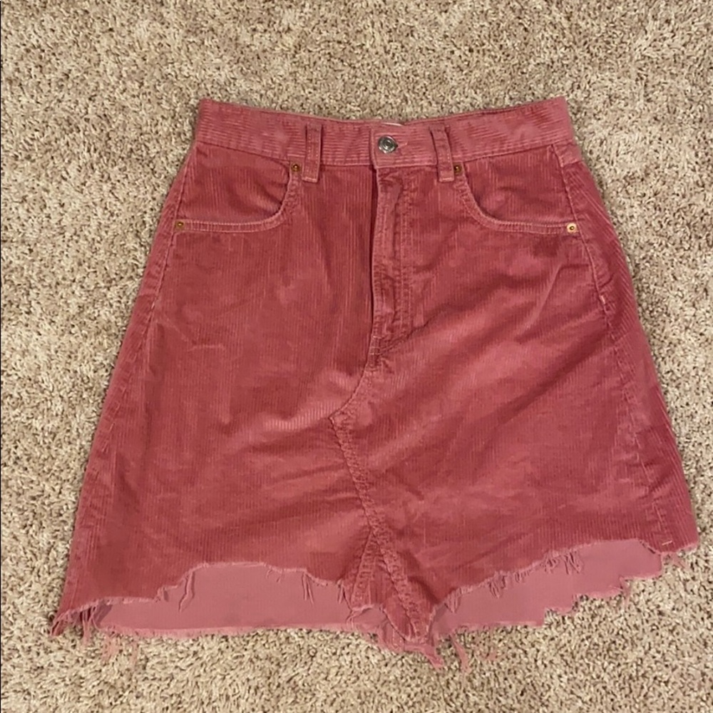 Zara Corduroy Skirt
